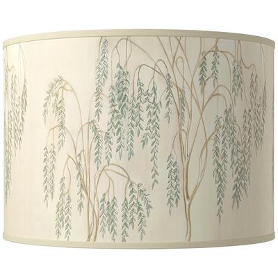 Weeping Willow Giclee Round Drum Lamp Shade 15.5x1...