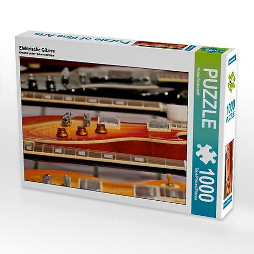 Puzzle CALVENDO Puzzle Elektrische Gitarre - 1000 Teile Foto-Puzzle glückliche Stunden Kinder