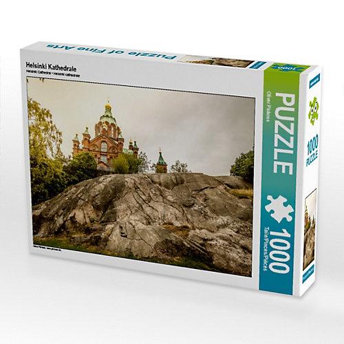 Puzzle CALVENDO Puzzle Helsinki Kathedrale - 1000 Teile Foto-Puzzle glückliche Stunden Kinder