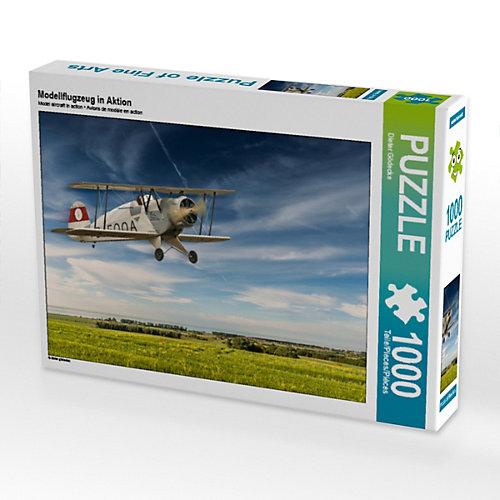 Puzzle Modellflugzeug in Aktion Foto-Puzzle Bild von Dieter Gödecke Puzzle