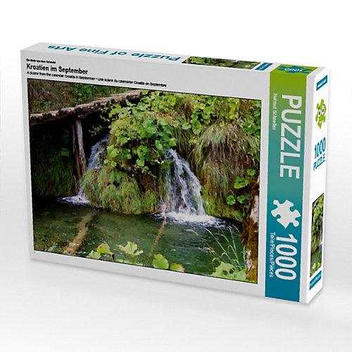 Puzzle CALVENDO Puzzle Kroatien im September - 1000 Teile Foto-Puzzle glückliche Stunden Kinder