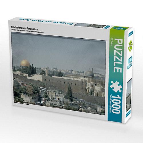 Puzzle Altstadtmauer Jerusalem Foto-Puzzle Bild von GT Color Puzzle