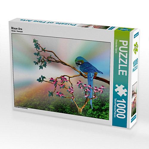 Puzzle Blaue Ara Lege-Größe 64 x 48 cm Foto-Puzzle Bild von Dusanka Djeric