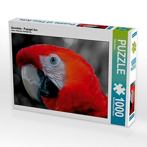 Puzzle Gesichter - Papagei Ara Foto-Puzzle Bild von Peter Roder Puzzle