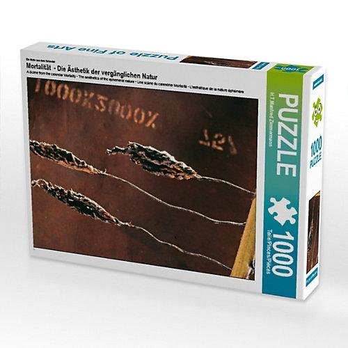 Puzzle CALVENDO Puzzle Mortalität - Die Ästhetik der vergänglichen Natur - 1000 Teile Foto-Puzzle glückliche Stunden Kinder