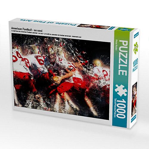 Puzzle CALVENDO Puzzle American Football - so cool - 1000 Teile Foto-Puzzle glückliche Stunden Kinder