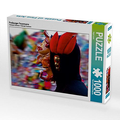 Puzzle CALVENDO Puzzle Freiburger Feuernarre - 1000 Teile Foto-Puzzle glückliche Stunden Kinder