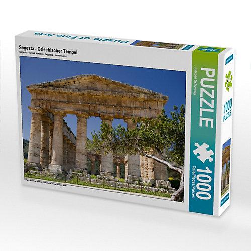 Puzzle Segesta - Griechischer Tempel Foto-Puzzle Bild von Juergen Schonnop Puzzle