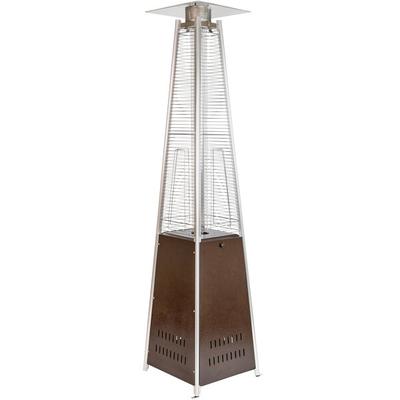 Flash Furniture Bronze Portable Outdoor Patio Heater NAN-FSDC-02-BR-GG - 42,000 BTU