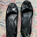Tory Burch Shoes | Black Patent Leather Tory Burch Ballet Flats | Color: Black | Size: 7