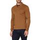 Pierre Cardin Men's Longsleeve Interlock Uni Sweatshirt, Camel, M