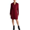 ESPRIT Women's 090EE1E309 Dress, 600/Bordeaux Red, S