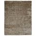 Freya Plush Shag Area Rug with Metallic Sheen, Cream/Beige, 4ft-9in x 7ft-6in - Weave & Wander 494R4550CRM000E04