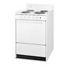 "24"" Wide Electric Coil Top Range - Summit Appliance WEM6171Q"