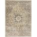 Huron Bakhtiari Style Kilim Rug, Beige/Tan, 4ft - 11in x 7ft - 8in Area Rug - Weave & Wander 856R3578BGEMLTE73