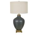 Liam Table Lamp black Glass - Crestview Collection CVABS1530