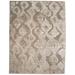 Pellaro Metallic Ikat Rug, Silver Gray/Taupe, 7ft - 6in x 16in Area Rug - Weave & Wander 554R3250PEWGRYG25