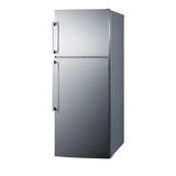 "28"" Wide Top Mount Refrigerator-Freezer With Icemaker - Summit Appliance FF1512SSIM"