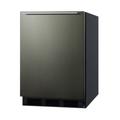 "24"" Wide Built-In All-Refrigerator - Summit Appliance FF63BKBIKSHH"