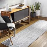 Korora 8'10" x 12' Modern Cream/Light Gray/Medium Gray/Black/Light Slate Area Rug - Hauteloom