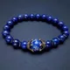 Bracelet en œil de tigre pour homme bijoux de luxe en pierre naturelle bleue opale simples