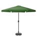 CorLiving 10" Tilting Forest Green Patio Umbrella with Round Base