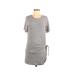 Gap Casual Dress - Shift: Gray Print Dresses - Women's Size Small