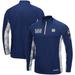 Men's Colosseum Navy Notre Dame Fighting Irish OHT Military Appreciation Snow Cruise Raglan 1/4-Zip Jacket