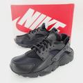 Nike Shoes | Nike Air Huarache Run Triple Black | Color: Black | Size: 6