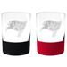 Tampa Bay Buccaneers 14oz. Commissioner Rocks Glass Two-Piece Set