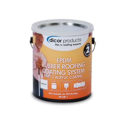 Dicor Corporation EPDM Roof Acrylic Coating Tan 1 Gallon RP-CRCT-1