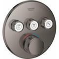 Grohe - Grohtherm SmartControl - Mitigeur thermostatique encastré de douche, 3 sorties, Hard