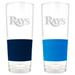 Tampa Bay Rays 22oz. Logo Score Pint Glass Two-Piece Set