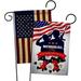 Angeleno Heritage 2-Sided Polyester 18 x 13 in. Garden Flag in Blue/Red/White | 18.5 H x 13 W in | Wayfair AH-PA-GP-137499-IP-BOAA-D-US21-AH