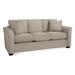 Braxton Culler Bridgeport 85" Flared Arm Sofa Bed w/ Reversible Cushions Other Performance Fabrics in Gray/White/Black | Wayfair