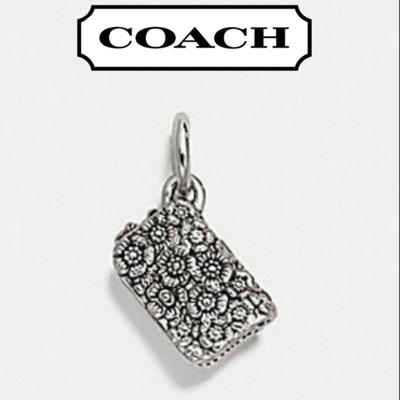 Coach Jewelry | Coach Dinky Bag Charm | Color: Silver | Size: 1/2" Long