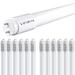 Luxrite 13 Watt (32 Watt Equivalent), T8 LED, Dimmable Light Bulb, G13/Bi-pin Base in White | 48 H x 1.1 W in | Wayfair LR34194-12PK