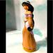 Disney Other | Disney’s Aladdin Vtg 90s Jasmine Bubblebath Bottle | Color: Cream/Purple | Size: 9”