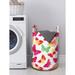 East Urban Home Ambesonne Colorful Laundry Bag Fabric in Blue/Pink/Red | 12.99 H x 12.99 W in | Wayfair EA628B2B80C24673A2F50031ED8256F8