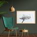 East Urban Home Black & White Wall Art w/ Frame, Silhouette Of A Tree & Flying Birds Simple Minimalistic Design Art | Wayfair