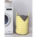 East Urban Home Ambesonne Yellow Laundry Bag Fabric in Blue/Yellow | 12.99 H x 12.99 W in | Wayfair 9470B31986BF40A3B64E11F97C350811