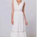 Anthropologie Dresses | Anthropologie Leifnotes White Eyelet Maxi | Color: White | Size: 0