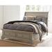 Ophelia & Co. Parramatta Low Profile Sleigh Bed Wood in Brown/Gray | 50 H x 59 W x 85 D in | Wayfair 79876BA0210A4D7B997F10D838A0D050