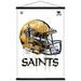 New Orleans Saints 22.4'' x 34'' Magnetic Framed Helmet Poster