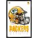 Green Bay Packers 24.25'' x 35.75'' Framed Helmet Poster