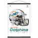 Miami Dolphins 22.4'' x 34'' Magnetic Framed Helmet Poster
