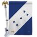 Breeze Decor 2-Sided Polyester 40 x 28 in. Flag Set in Blue/White | 40 H x 28 W in | Wayfair BD-CY-HS-108152-IP-BO-02-D-US13-BD