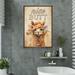 Trinx Llama Wearing Glasses - Nice Butt Gallery Wrapped Canvas - Bath & Laundry Animal Illustration Decor | 14 H x 11 W x 2 D in | Wayfair