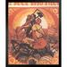 Trinx Russian May Day Soviet Propaganda WPA War Propaganda Black Wood Framed Art Poster 14X20 Paper | 20 H x 14 W x 1.5 D in | Wayfair