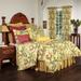 Bayou Breeze Myrtle Avenue Yellow/Green/Pink Standard Cotton Reversible Duvet Cover Cotton in Green/Pink/Yellow | Queen Duvet Cover | Wayfair